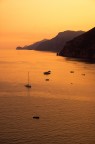 Tramonto in costiera amalfitana