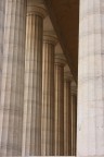 Il tempio canoviano di possagno alle 7 del mattino