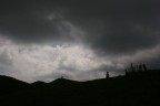 Arriva il temporale sulla cima della mandria - m.te grappa