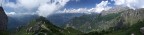 Panorama dal rifugio Rosalba (1730m), Grigna Meridionale, Lago di Lecco