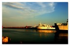Tramonto al porto
