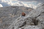 Istantanea in cammino verso le torri del Vajolet, al rifugio Re Alberto (2720mt), dolomiti Sud Tirolo