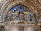 Portale ottocentesco della Chiesa di S.Maria Maggiore a Caramanico Terme