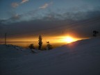 Alba sulle piste (Lapponia-Finlandia)