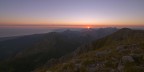 Tramonto dalle apuane