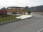 Progetto per bando di gara. Struttura modellata , renderizzata e sovrapposta tenendo conto dell'illuminazione globale.
