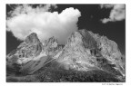 Un tentativo di bianco e nero su una foto scattata durante il Sella Ronda bike day 2007. 
Nikon 5400 + polarizzatore
F6.2 - 1/160s - ISO50 - 8mm (~40mm equiv)

Suggerimenti e critiche ben accetti