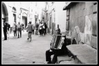 Fisarmonicista tra le mura di Lucca il primo maggio 2007. Commenti e critiche graditissime.