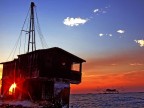 tramonto a marina