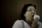 donna con gelato