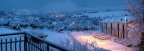 Panoramica composta da 4 scatti di una fredda mattina invernale, uniti in post.