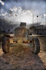 Old military car