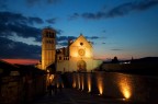 Panoramica al crepuscolo