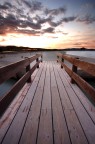 il ponte - tramonto