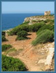Scorcio di costa salentina