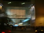panning notturno stazione di roma