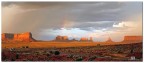 Uno scatto al tramonto dalla Monument Valley dopo un breve temporale...