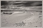 La baia di Mont Saint Michel #2. Normandia, Francia. Version