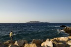 Favignana: vista di Levanzo