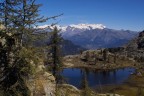 Panorama del parco con il Monte Rosa sullo sfondo. Sigma SD10