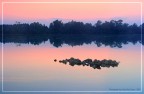Tramonto sul Po. Vicino a Carignano.