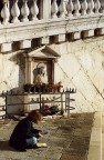 Lettura sotto il ponte di Rialto