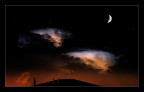 notturno con lampi
