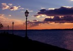 Tramonto lacustre