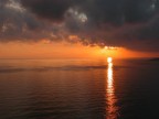 tramonto rosso