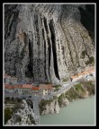 Sisteron  una cittadina nell'Alta Provenza, la foto  fatta dalla Cittadella, una vecchia fortificazione molto bella che sovrasta la citt.