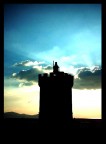 il Faro al tramonto