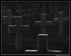 Omaha Beach, cimitero americano. Normandia, Francia