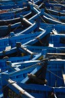 In un porto di pescatori in Marocco