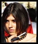 smoking girl