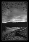 Paesaggio in bianco e nero
