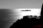 Un tratto di Costiera Amalfitana nei pressi dell' isolotto de "Li Galli", al tramonto in controluce. Ai vostri graditi commenti...