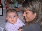 Al battesimo di Alessia