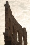 particolare delle arcate dell'arena di VR