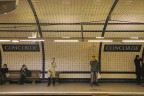 Curiosa situazione in una delle pi belle stazioni metropolitane.