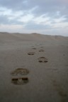 passi in spiaggia