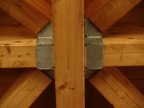soffitto con travi