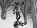 Il Perseo di Cellini in piazza della Signoria a Firenze