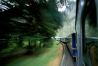 treno in corsa