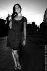 Lucia, black and white