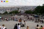 France 2007 - Esplanade de Sacre Coeur. Artisti di strada