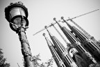 uno scorcio della mai terminata Sagrada Familia