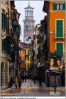 Verona, una fresca mattina di Gennaio. poca gente in giro, casette colorate, pubblicit d'un museo. 

graditi commenti