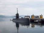 Sottomarino Leonardo da Vinci presso l'arsenale di La Spezia