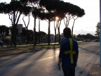 Tramonto cittadino a Prato