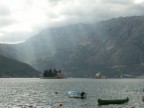 Cielo coperto e ad un tratto... raggi di sole che illuminano il tutto. Sembrava un quadro di qualche grande pittore a vederlo cos